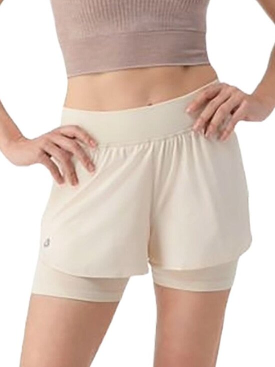 Smartwool Pants - Smartwool Women's Intraknit Active Lined Shorts in Cream Tan Size Small